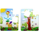 Zürafa 3+ Keçe Yapboz - 3 Yaş Puzzle T043