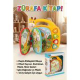 Zürafa Kitap Eğitici Müzikli Sesli Ve Işıklı İnteraktif Bebek Oyuncağı (+12 Ay)