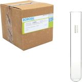 Zürih Ticaret Cam Deney Tüpü 25x150mm - Test Tüpü 55mL - 100 Adetlik Toptan Set - Isıya Dayanıklı