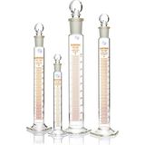 Zürih Ticaret ZURIHLAB Cam Çalkalamalı Mezür 250mL - Cam Tıpalı - (Taksimat Aralığı:2.0 mL) %100 Borosilikat - Yüksek Kaliteli