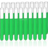 Zürih Ticaret ZURIHLAB Cam Deney Tüpü (10x100 mm) - 20 Adetlik Set - Isıya Dayanıklı - Hacim: 7 mL