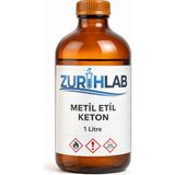 Zürih Ticaret ZURIHLAB Metil Etil Keton 1 Litre / Methyl Ethyl Ketone / (Cas No: 78-93-3) / Yüksek Kaliteli