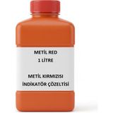Zürih Ticaret ZURIHLAB Metil Red - (Metil Kırmızısı İndikatör Çözeltisi) - 1 Litre - Yüksek Kaliteli