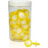 Zürih Ticaret ZURIHLAB Naylon Şırınga Filtre - Non Steril 0.22µm - Nylon Syringe Filter - Sarı - 100 Adet