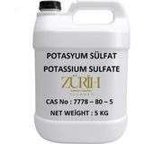 Zürih Ticaret ZURIHLAB Potasyum Sülfat 5 KG - Potassium Sulfate Powder - Yüksek Kaliteli Kimyasal