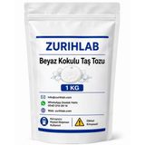 ZURIHLAB Taş Tozu Beyaz 1KG | Beyaz Renk, 1 KG