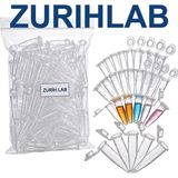 ZURIHLAB ZURIHLAB Mikrosantrifüj Eppendorf Ependorf Tüpü 0.5 mL (1000 Adet) - Şeffaf PCR Tüpü