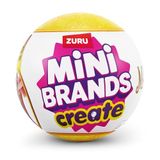 ZURU Mini Brands Create Masterpieces Sürpriz Paket Leonardo Da Vinci Van Gogh Reçine Ve Boyama Tabanlı Kendin Yap DIY Minyatür Sanat Eseri Atölyesi Çocuk Ve Yetişkin Koleksiyon Sergileme Kör Kutu Seti