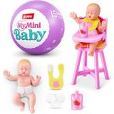 Zuru Toys 5 Surprise My Mini Baby Series 2 By Zuru, Gizemli Kapsül, Kız Oyuncağı, Gerçekçi Minyatür - Standart