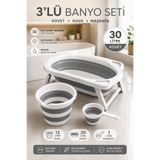 Zuu Baby 3lü bebek banyo seti ZMB
