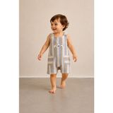Zuzi Baby Erkek Bebek Tavşan Nakışlı Tulum Çıtçıtlı Zıbın Tulum - Çok Renkli - 6 Ay