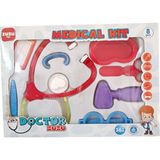 Zuzu Toys Kutulu Doktor Seti Küçük 4091-KIRMIZI - Renkli