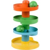 Zuzu Toys Yağmur Damlası Çıngıraklı Kaydıraklı Eğitici Kule Top Oyunu Bebek Oyuncakları