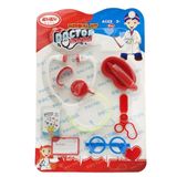 ZUZU TOYS Zuzu Eğitici Oyuncak Doktor Meslek Aktivite Oyun Setleri Steteskop Gözlük Makas ve Medikal Çanak