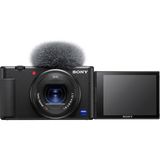 Zv-1 Vlog Kamerası, 3 Inç Dokunmatik Lcd, 2.7x Zoom, 20.1 Megapiksel, 24-70 Milimetre Lens, 3 Mik
