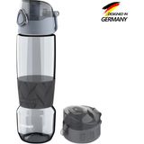 Zweikell Dıego Switch Charcoal Bpa Içermez 650 ml Tritan Suluk - Yedek Kapak Hediyeli