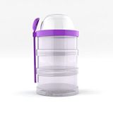 Zweikell Infinity Mor Bpa İçermez 700 Ml Yemek Taşıma Kabı