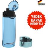 Zweikell Lento Jr Switch Açık Mavi Bpa Içermez 500 ml Tritan Su Matarası
