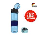 Zweikell Lento Switch Açık Mavi Bpa Içermez 650 ml Tritan Su Matarası