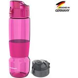 Zweikell Pivot Switch Hot Pink Bpa Içermez 650 ml Tritan Kırılmaz Suluk - Su Matarası - Yedek Kapak Hediyeli