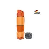 zweikell Pivot Switch Orange Bpa Içermez 650 ml Tritan Kırılmaz Suluk - Su Matarası - Yedek Kapak He