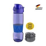 Zweikell Rosso Switch Military Green Bpa Içermez 650 ml Tritan Kırılmaz Suluk - Su Matarası - Yedek Kapak Hediyeli
