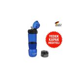 Zweikell Targo Switch Koyu Mavi Bpa Içermez 650 ml Tritan Su Matarası