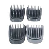 Zwfyjewu 1.3.5.7 Mm Saç Kesme Tarağı, Plastikten Yapılmış Kuaför Konumlandırma Tarağı, Philips, Bt1209, Bt1210, Bt1216, Mg3730, Mg3747, Mg3710, Mg5730, Mg7710 İle Uyumlu (4'Lü Set)