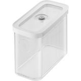 Zwilling Fresh & Save Cube kutu, boyut 2 m, modüler ve istiflenebilir saklama kabı, hava geçirmez ve vakumlanabilir saklama, bulaşık makinesinde yıkanabilir, şeffaf