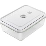 Zwilling Fresh & Save Vakumlu Buzdolabı Saklama Kabı, Borosilikat Cam, Gri