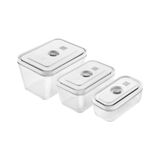 Zwilling Fresh & Save Vakumlu Cam Saklama Kabı Seti S/M/L Gri