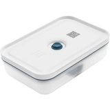 Zwilling Fresh & Save Vakumlu Yemek Taşıma Kabı, L Düz, Plastik, Yari Şeffaf-Akdeniz Mavisi - 41 Delft Blue