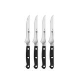 Zwilling Pro 4'lü Çelik Biftek Bıçağı Seti - Gümüş