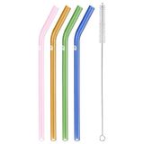 Zwıllıng Sorrento Renkli Cam Pipet - Kıvrımlı