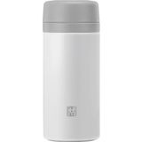 ZWILLING THERMOÇAY DEMLİKLİ MATARA, 420 ML | PASLANMAZ ÇELİK | BEYAZ-GRİ