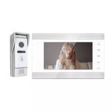 Zxlphaz 7 İnç Video Sistemi İnterkom, 1080P Kapı Zili Kamerası, Wifi, Konut Ekran Monitörü, Gece Görüşü, Kolay Kurulum (Boyut: 84203) (8670