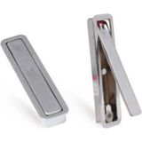 Zxx 565 Sürme Kapı Alından Çekilen Gömme Kulp 32 Mm Krom Renk 10 x 2.5 cm