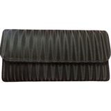 Zy Plus Siyah Desenli Portföy Cüzdan 19X10 cm - 0 - Siyah