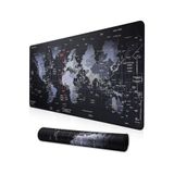 Zyga Büyük Boy XL 90x40 Mouse Pad Dünya Haritası Desenli Oyuncu Gamer Gaming Mouse Pad Yüksek Kalite