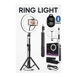 Zyga KUMANDALI ışıklı Tripot Ring Light Youtuber fotoğraf Video Çekimi tripod min. 70 cm max.2.10m