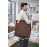 Zyla Porting Deri Tozlu Proje - Resim - Tablo - Taşıma Çantası Mıknatıslı - Kilitli -Iç Tarafı Karşılıklı Lastikli - Taba - Bej - 35X50CM