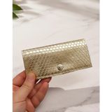 Zyla Porting Hakiki Deri Gözlük Kılıfı - Kabı İçi Dışı Deri 16X8 cm - Altın