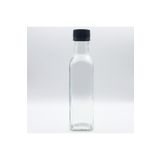 Zylan Ambalaj 500ML Şeffaf Maraska, 6 Adet, Boş Cam Şişe, Sirke Şişesi, Yağ Şişesi, Nar Ekşisi Şişesi
