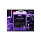 ZYNEX CARE ZYNEX Mor Köpüklü Cilalı Oto Şampuanı 5 LT Yoğun Renkli Köpük Cila Katkılı Ve Su İtici Araç Yıkama Şampuanı