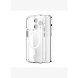 ZYS-013 Magsafe Uyumlu Renkli Kamera Çerçeveli Şeffaf iPhone 15 Pro Max Kılıf