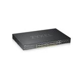 Zyxel 24 Bağlantı Noktalı Gigabit Ethernet Yüksek Güçlü Poe 375W Nebulaflex Akıllı Yönetilen Anahtar | 4X Rj-45/Sfp Bağlantı Noktası | 80