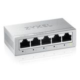 Zyxel GS-105B V5 5 Port 10/100/1000 Gigabit Ethernet Metal Kasa Mini Desktop Switch