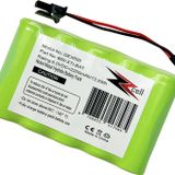 ZZcell® GE Interlogix Simon Xti, XTi-5 Alarm Güvenlik Sistemi 600-XTI-BAT Kablosuz Kontrol Paneli 6V 2200mAh için Pil Değiştirme