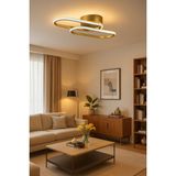 Zzez Eskitme Renk Modern Tasarım Beyaz Ledli Cafe - Mutfak - Salon 2 Li LED Avize