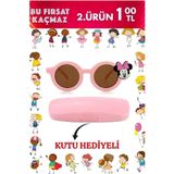 Zzla 2. Ürün 1 Tl Uv400 Korumalı Çocuk Güneş Gözlüğü KUTU HEDİYELİ